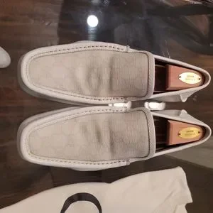 Gucci | Shoes | Gucci Monogram Design Loafers Us 9 | Poshmark